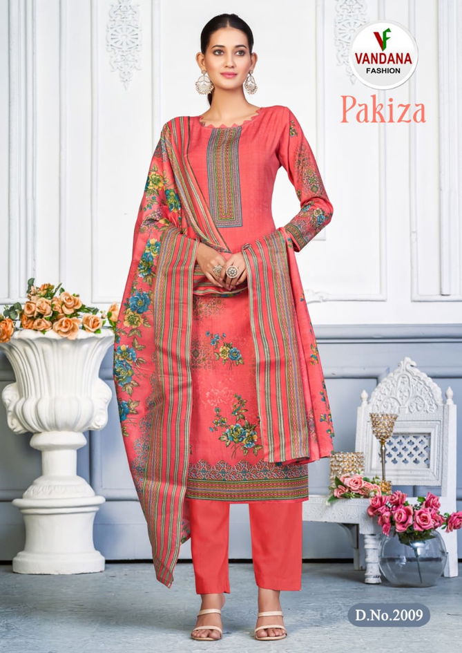 Vandana Pakiza Vol 2 Printed Cotton Dress Materials
